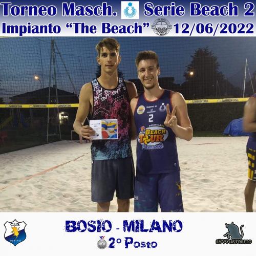 Bosio - Milano secondi a San Benigno